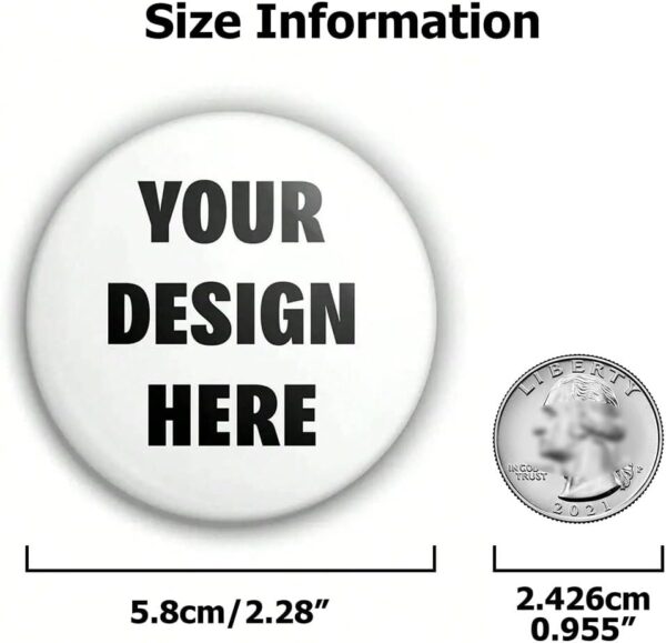 Create Your Own Custom Badge. Personalized Name Tags & Pins for Business & Events - Image 2