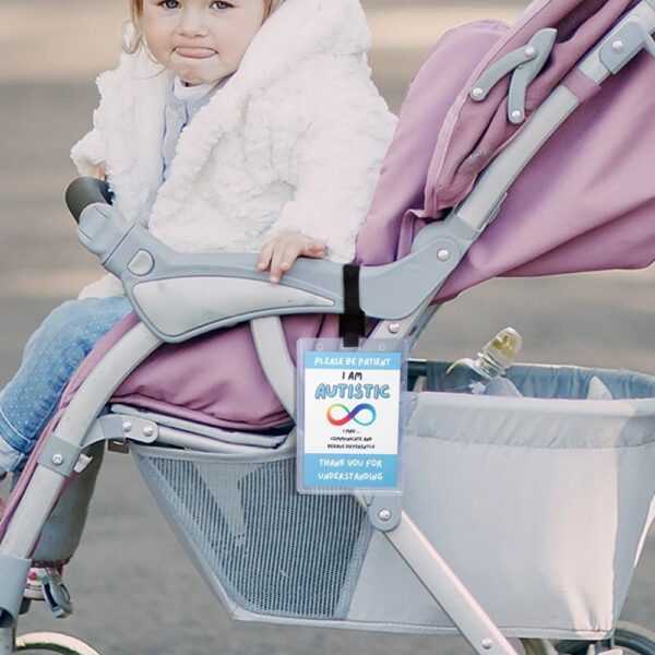 Personalised ID Card Custom Emergency Contact Medical Alert ID Card with Name and Number Identification for Kids - Image 4